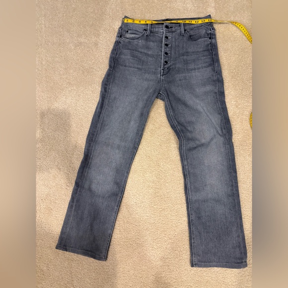 MOTHER THE PIXIE DAZZLE ANKLE FRAY jeans Digging up Dirt Size 29 - Picture 2 of 10